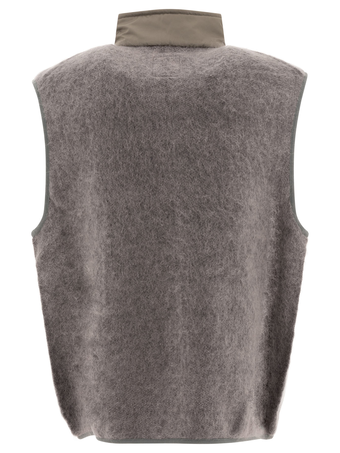 NANAMICA Grey Wool vest jacket